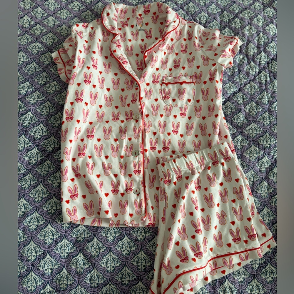 limited edition roller rabbit bunny pajamas